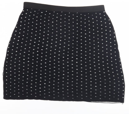 Trucco Women's Black Straight Pencil Skirt Size 14