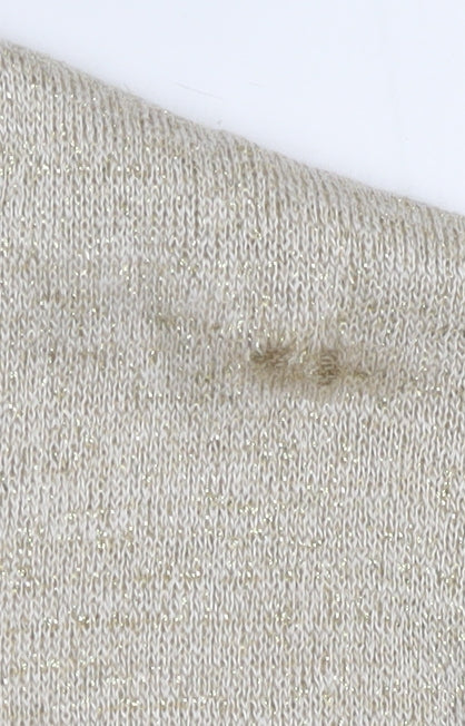 Womens UK Size L Marks and Spencer Beige Pullover