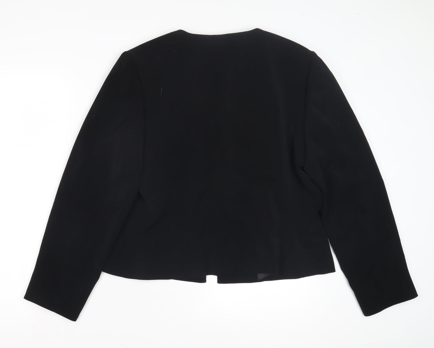 Paula Borges Women's Black Jacket, Size 14