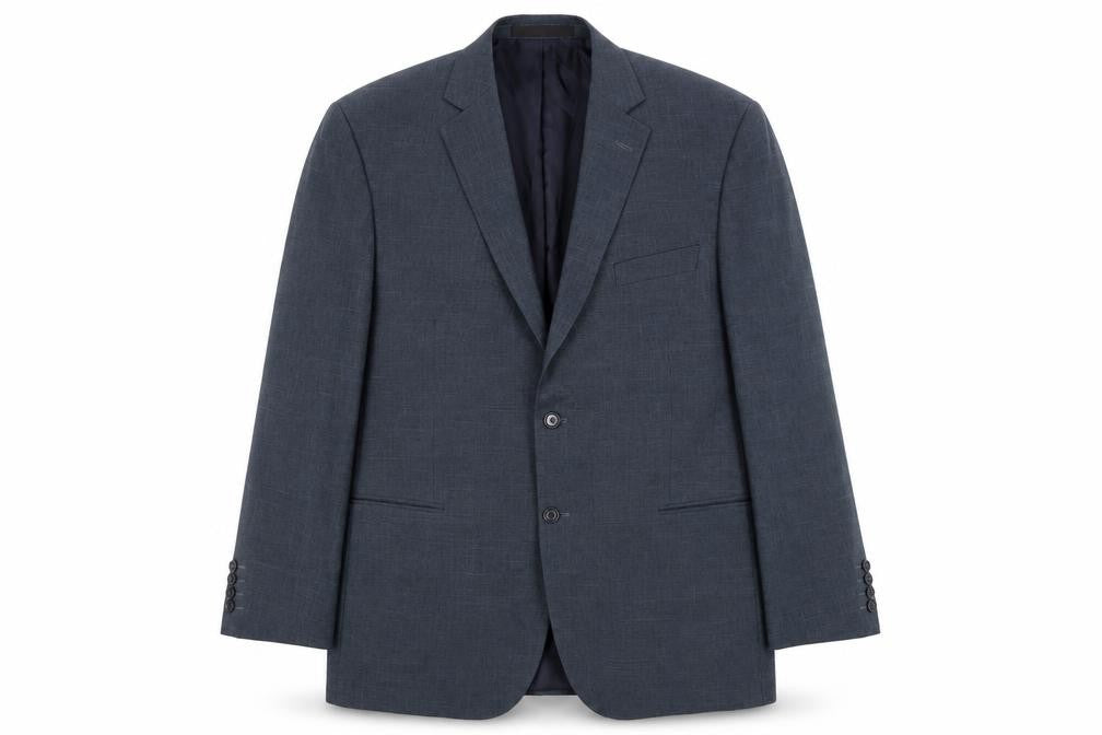 Mens UK Size 44 Marks and Spencer Regular Blue Suit Jacket