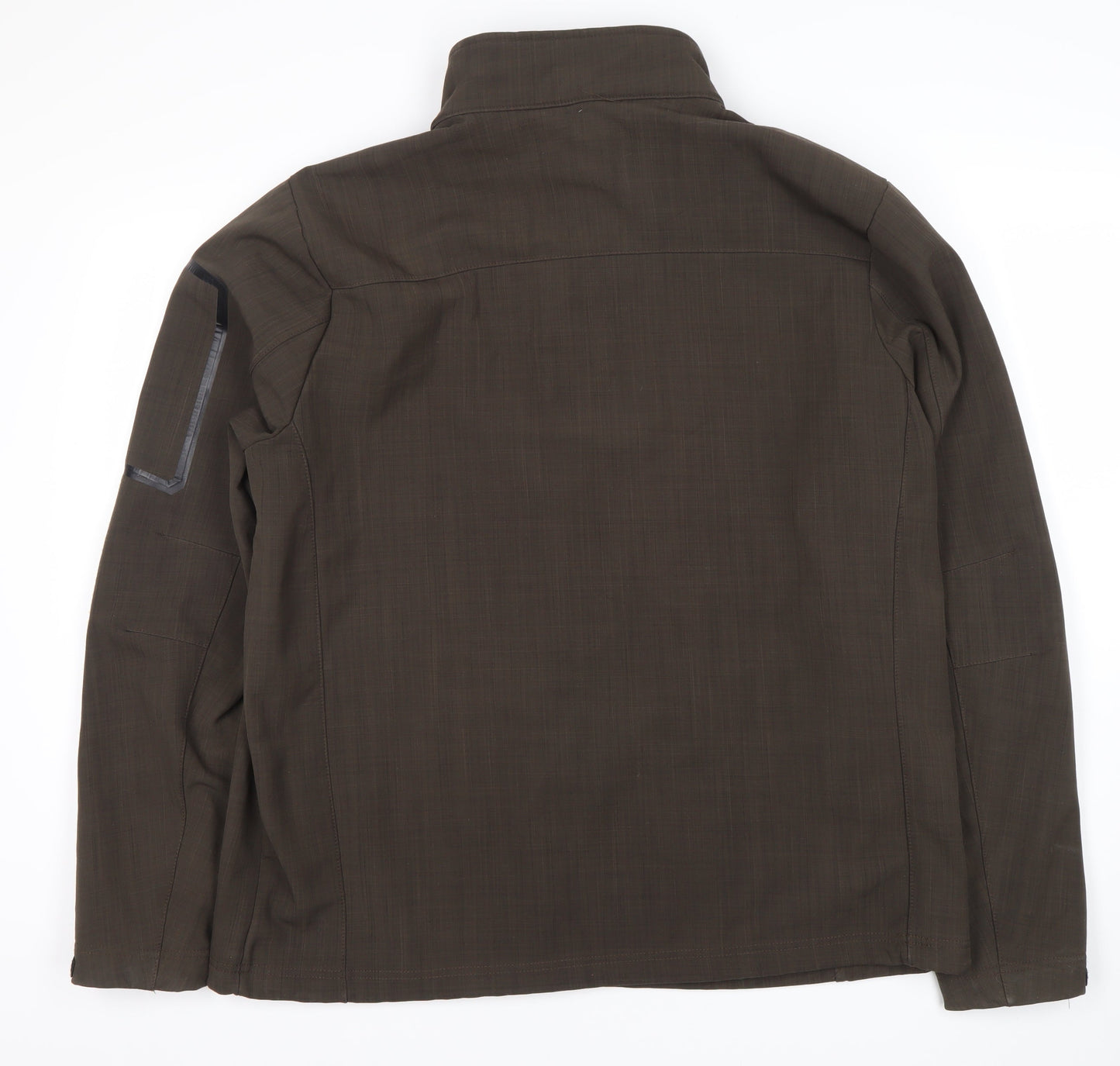 Mens UK Size L Iguana Brown Soft Shell