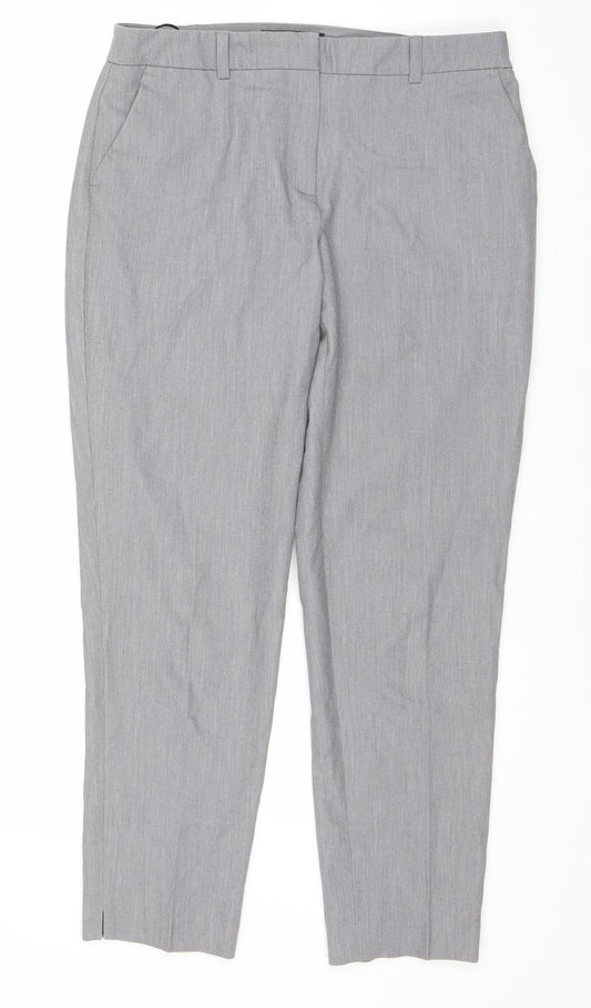 Womens UK Size 8 Dorothy Perkins   Grey Trousers