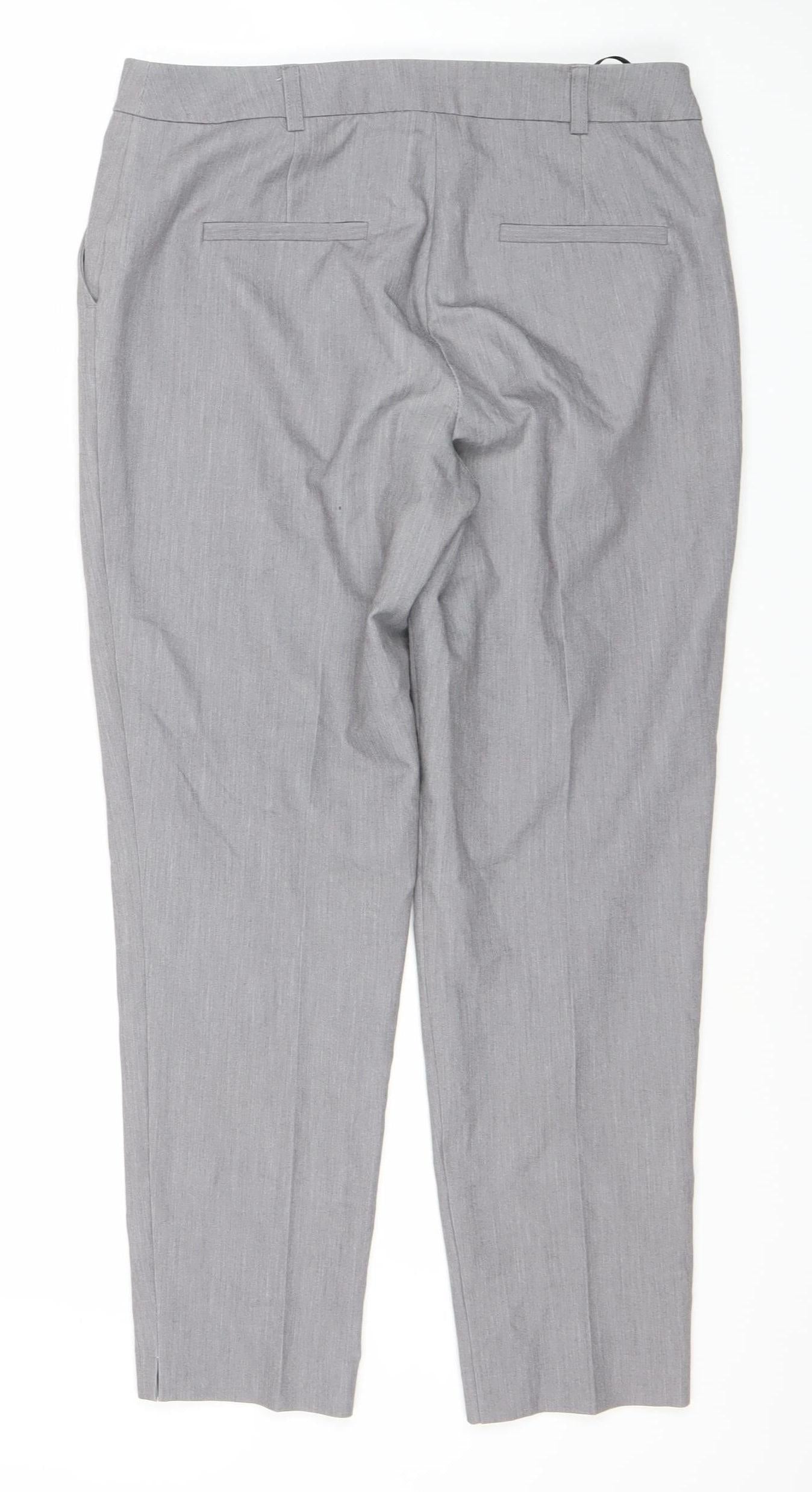 Womens UK Size 8 Dorothy Perkins   Grey Trousers