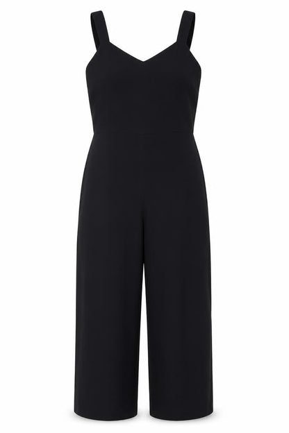 Everlane Women's Black Sleeveless Jumpsuit Size 2