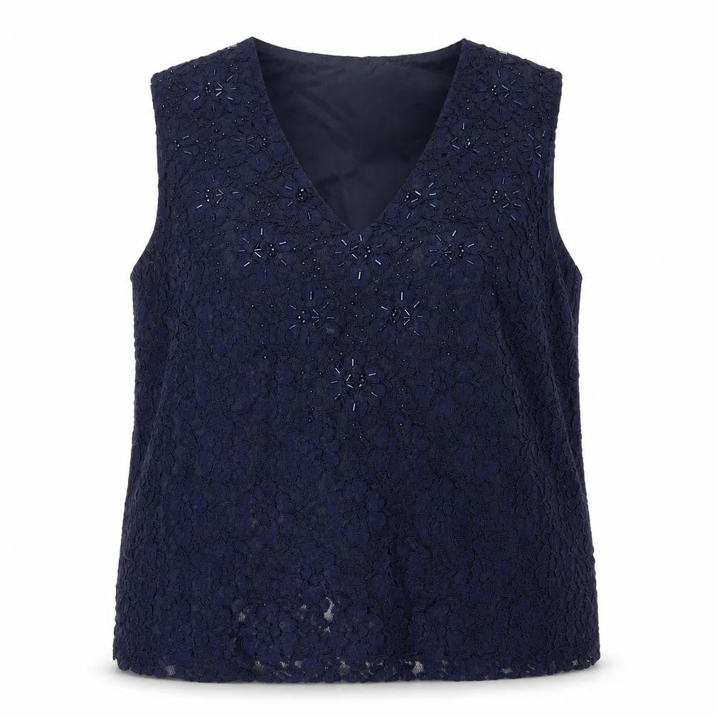 Womens UK Size 16 Monsoon Blue Basic Tank