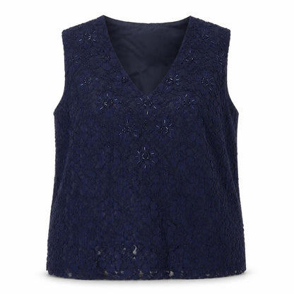 Womens UK Size 16 Monsoon Blue Basic Tank