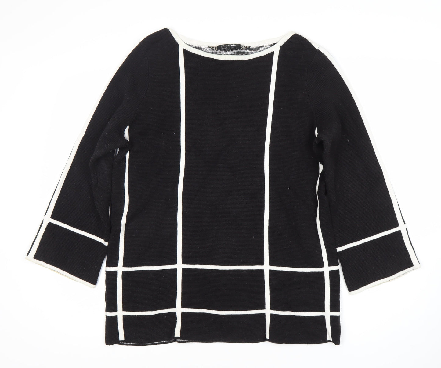 Womens UK Size 16 Principles Black Pullover Jumper