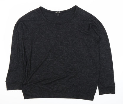 Buffalo Women’s Black Jumper L - Casual 3/4 Sleeve