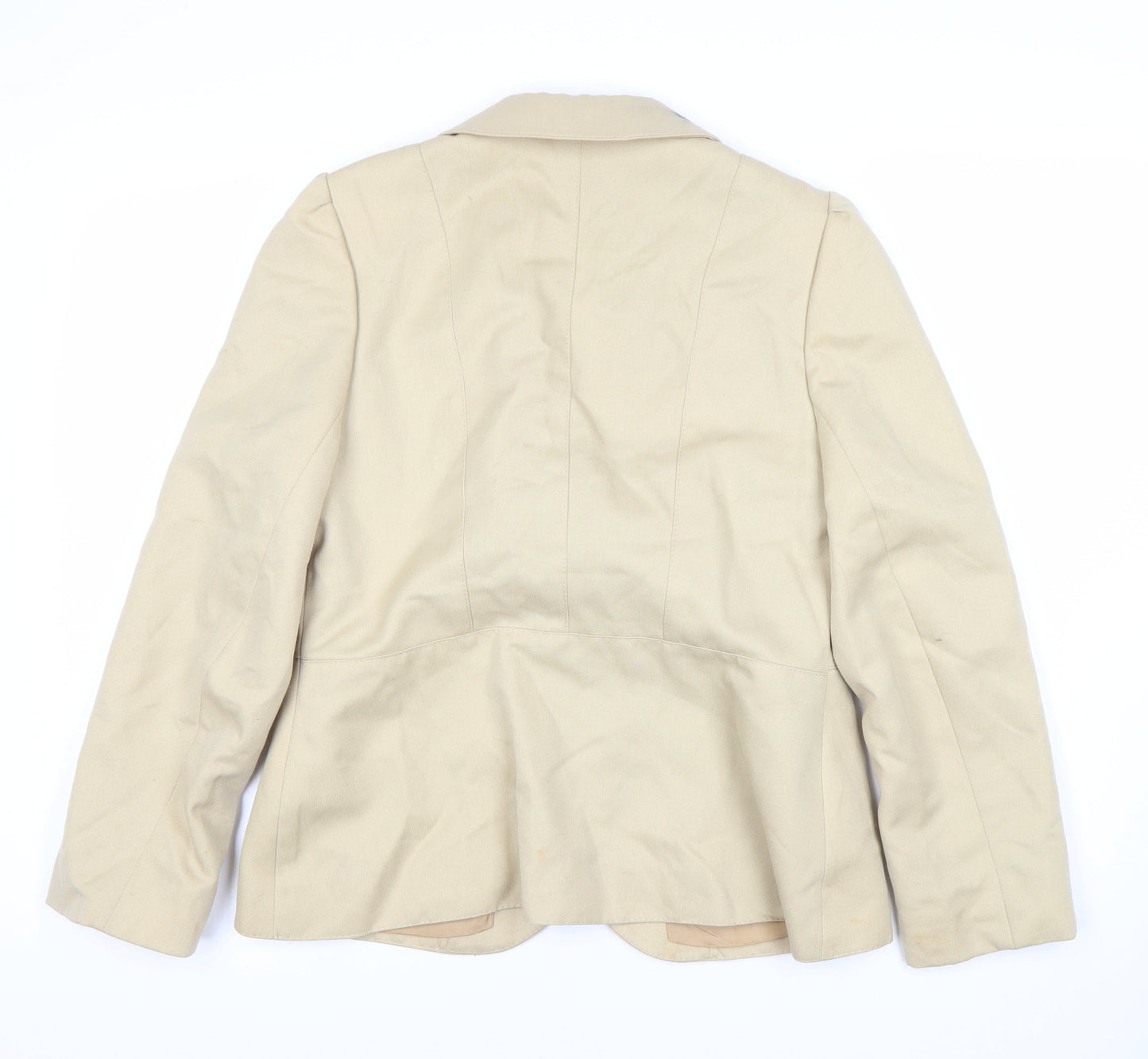Élegance d'Europe Women's Beige Blazer Size 16