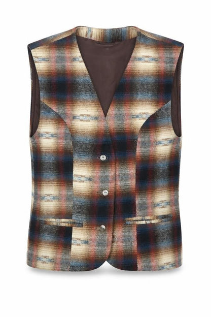 Mens UK Size S Casual Club Regular Multicoloured Suit Waistcoat