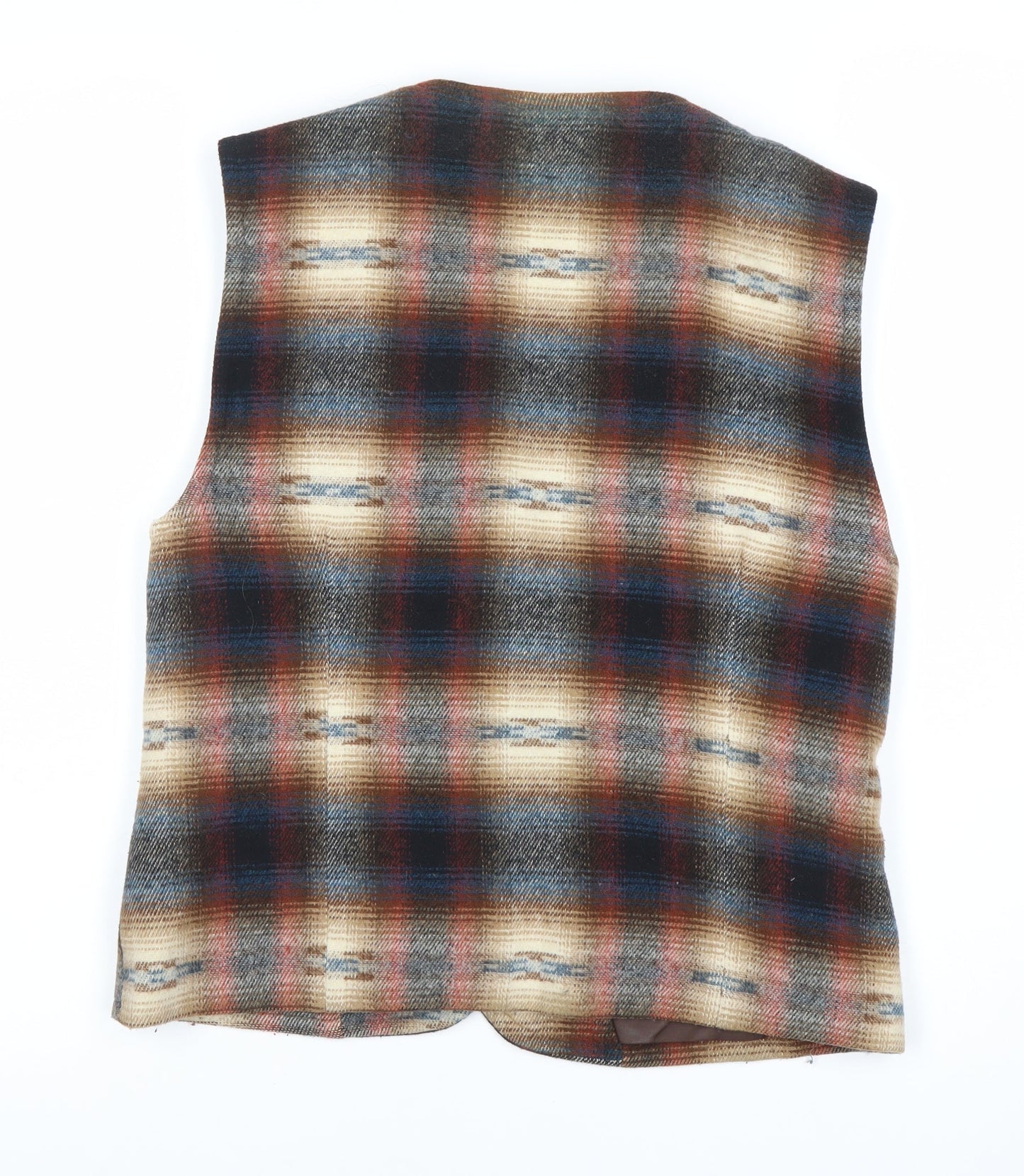 Casual Club Men's Multicoloured S Check Waistcoat