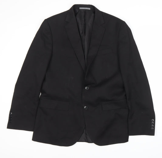 Marks and Spencer Men's Black Blazer Medium