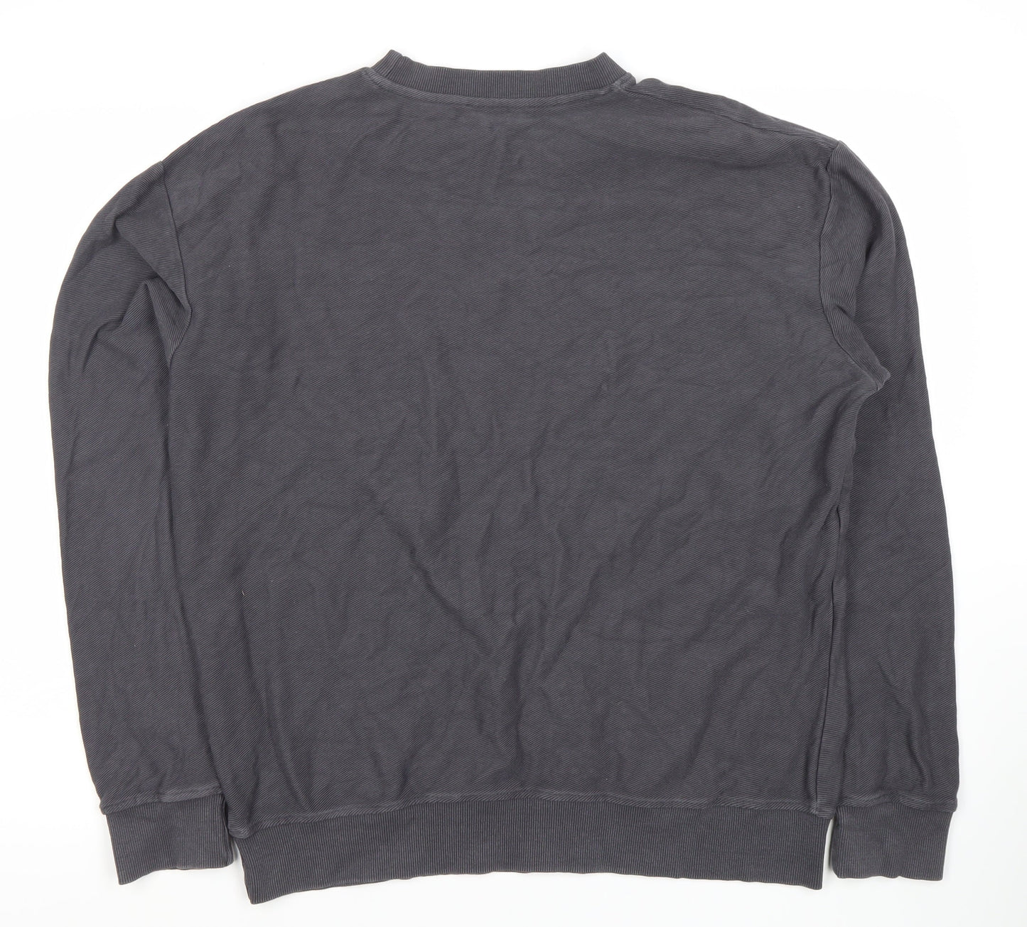 Mens UK Size M New Look Grey Pullover Sweatshirt