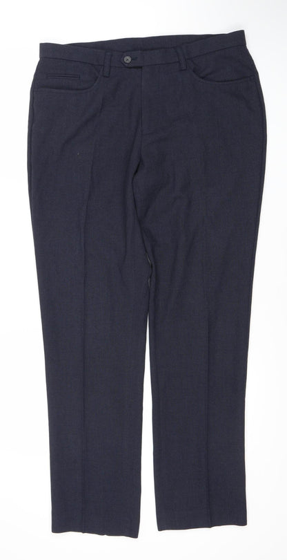 Next Men's Black Dress Pants - 34 Waist, 31 Leg