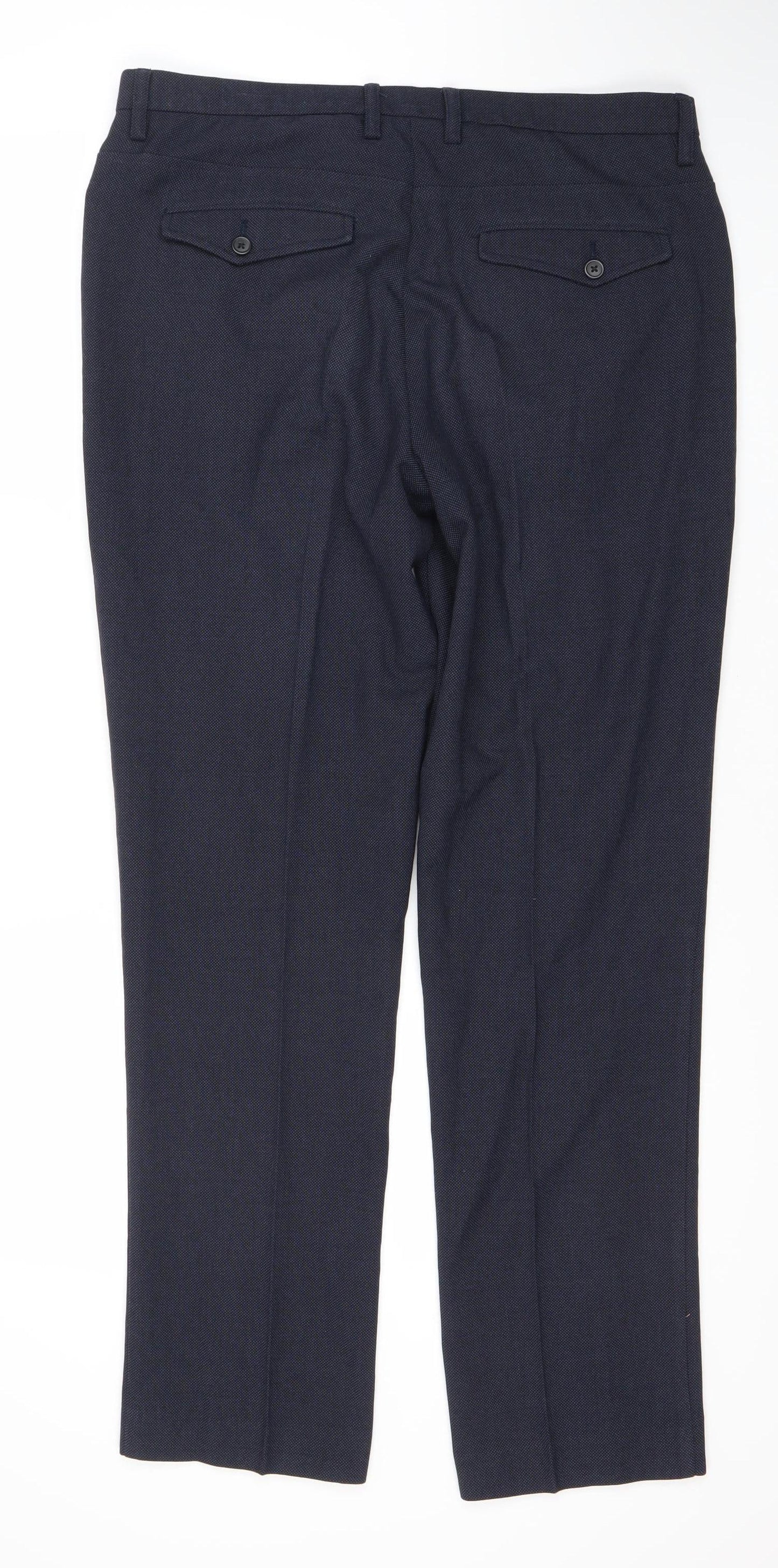 Next Men's Black Dress Pants - 34 Waist, 31 Leg