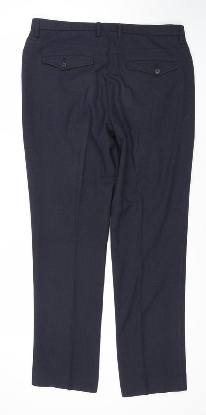 Next Men's Black Dress Pants - 34 Waist, 31 Leg