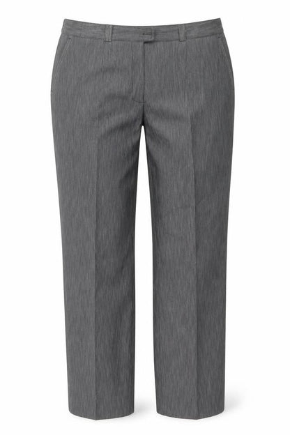 Fisser Women's Grey Straight Trousers Size 12