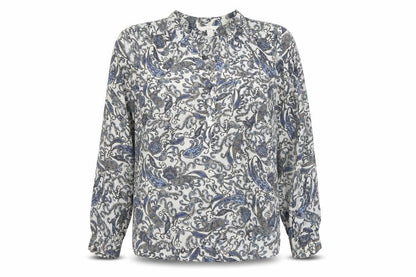 Womens UK Size 8 H&M Multicoloured Basic Blouse