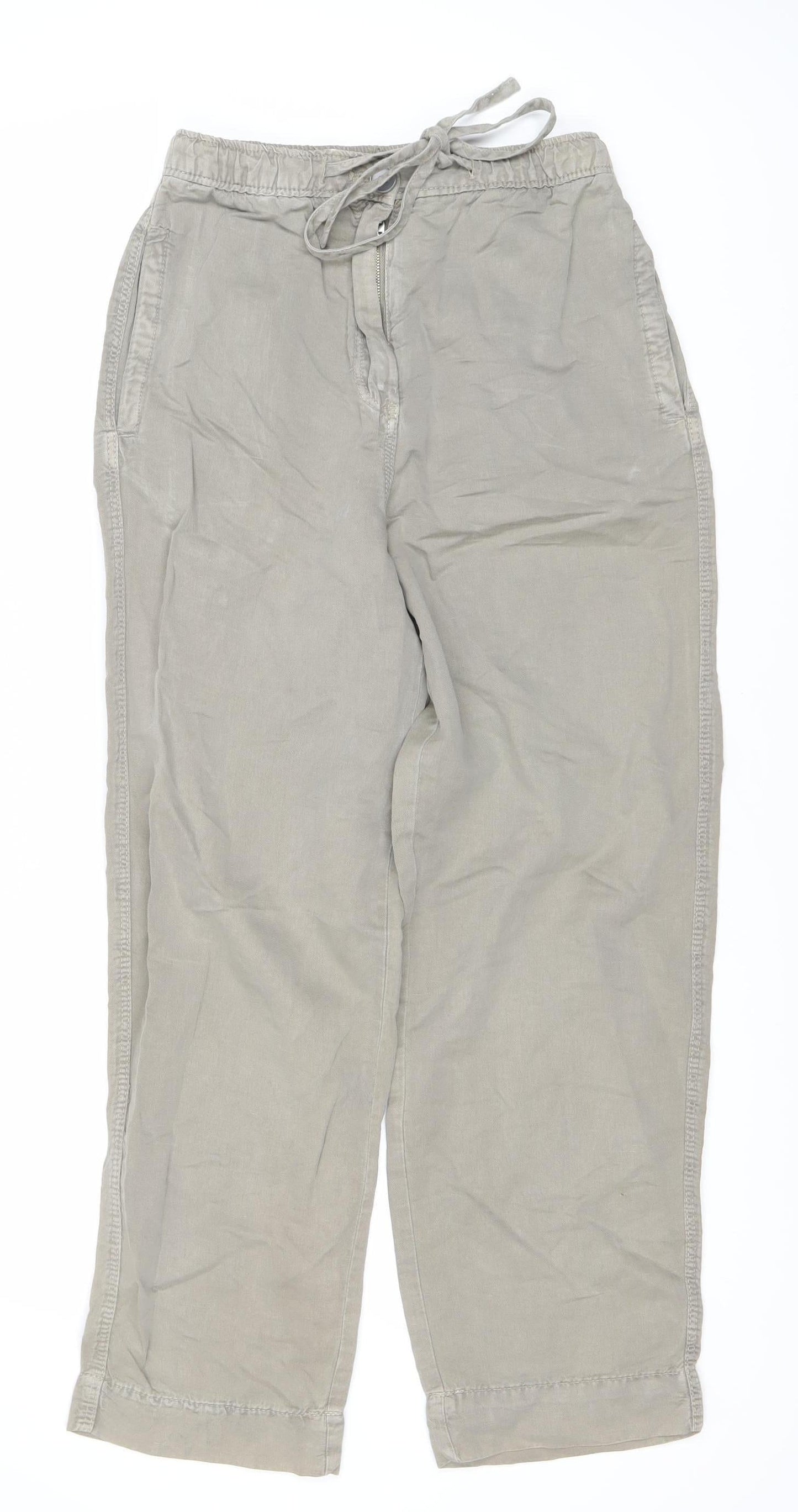 Womens UK Size S Zara   Beige Trousers