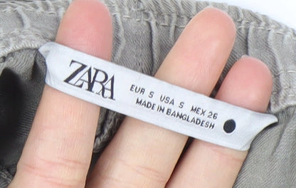 Womens UK Size S Zara   Beige Trousers