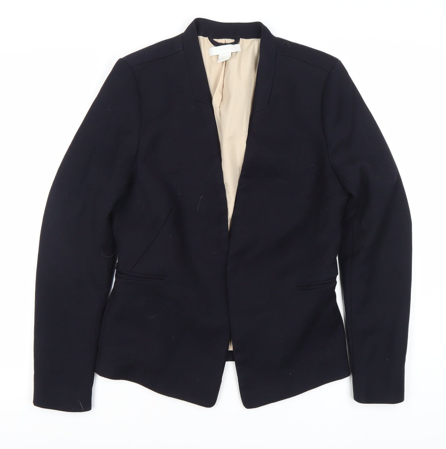 H&M Women's Black Blazer, Size 10, Lined, Excellent Condition