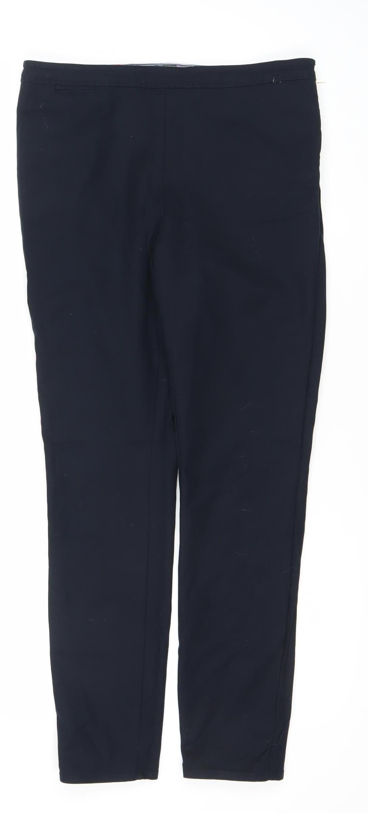 River Island Women's Black Trousers Size 14