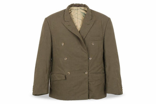 Fascino Men's Brown 36 Double-Breasted Blazer