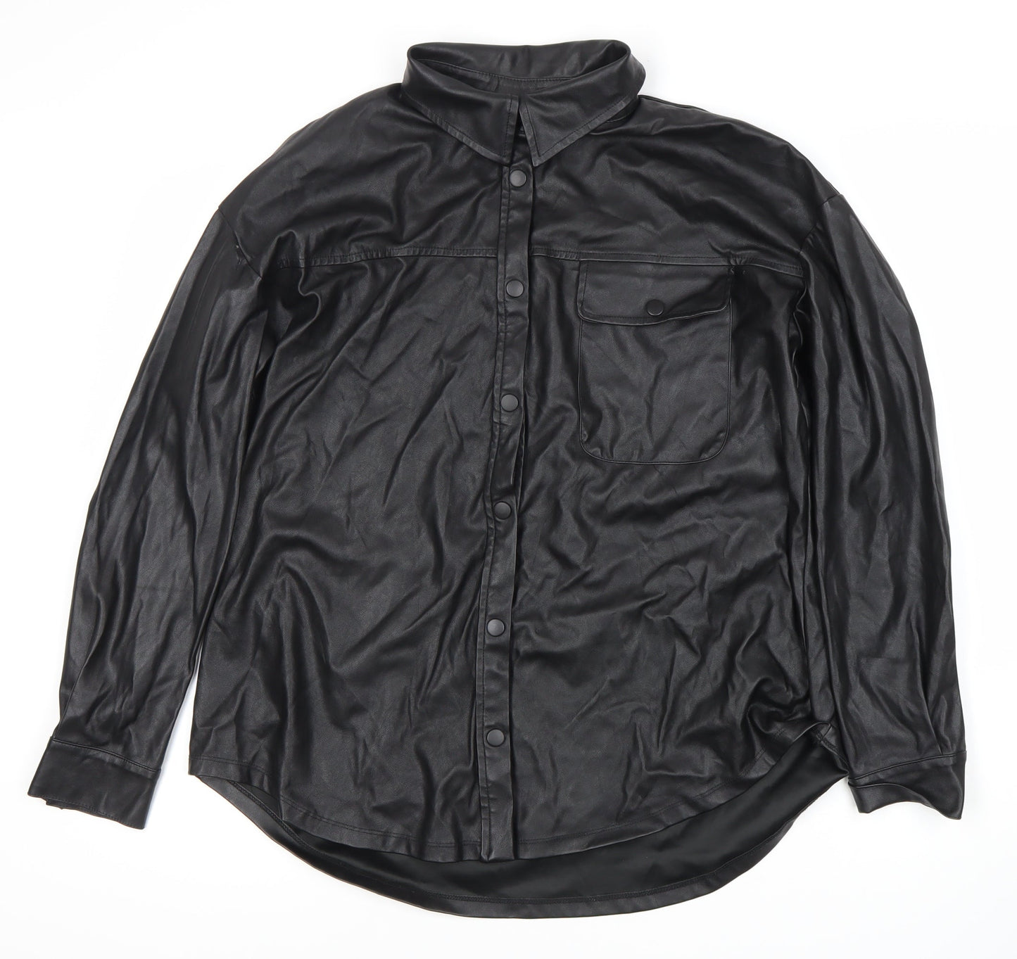 Womens UK Size 8 ASOS Black Basic Jacket