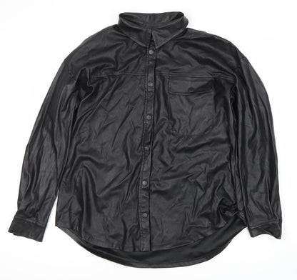 Womens UK Size 8 ASOS Black Basic Jacket