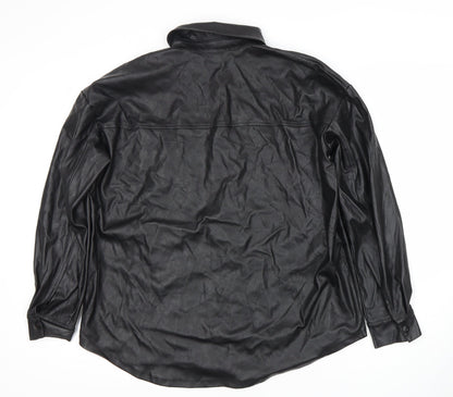 Womens UK Size 8 ASOS Black Basic Jacket