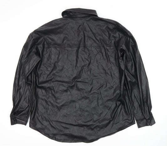 Womens UK Size 8 ASOS Black Basic Jacket