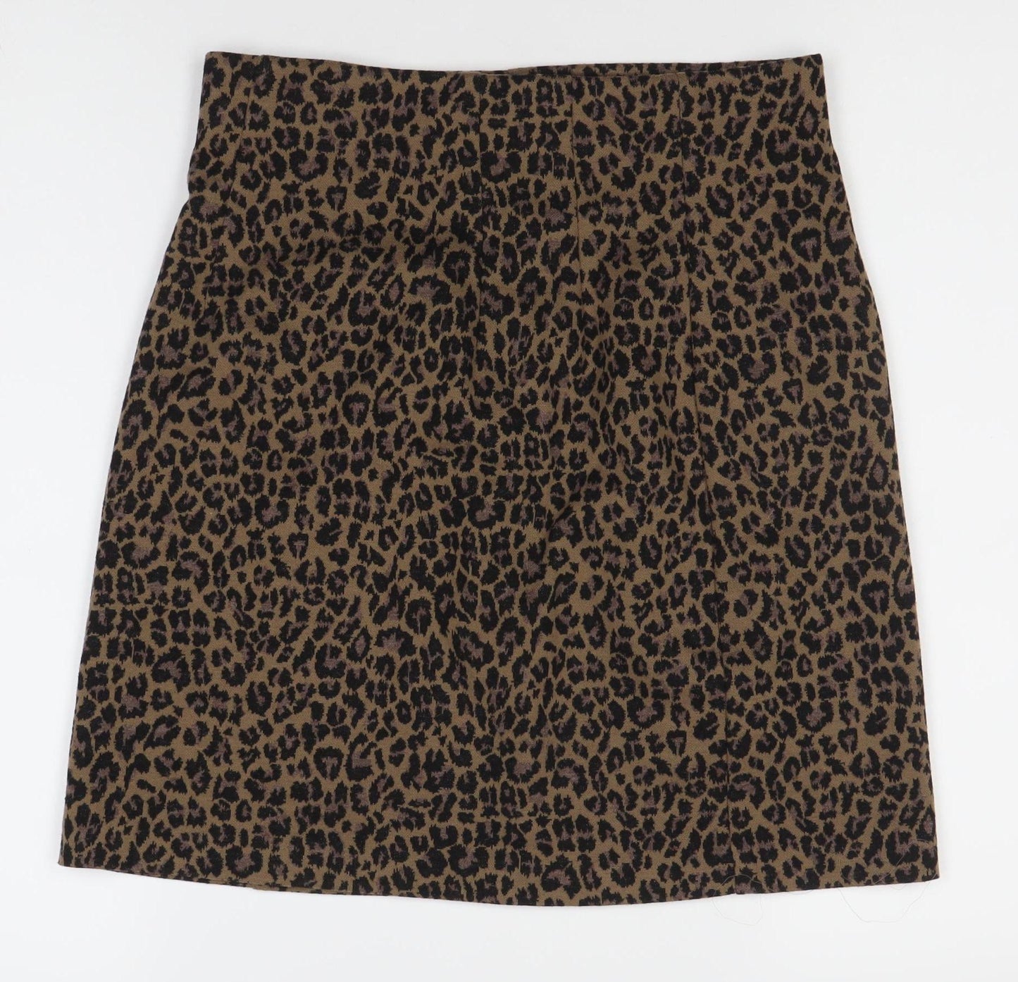 Marks and Spencer Women’s Brown Animal Print Skirt Size 10