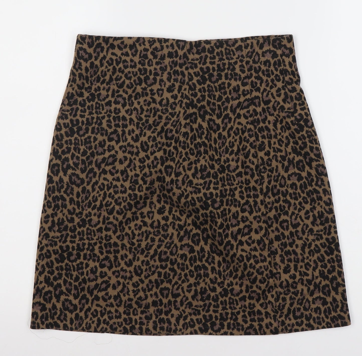 Marks and Spencer Women’s Brown Animal Print Skirt Size 10