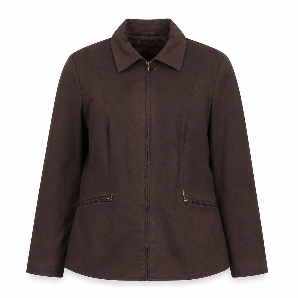 Womens UK Size 12 BHS Brown Basic Jacket