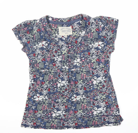 Mantaray Women's Multicoloured Floral T-Shirt