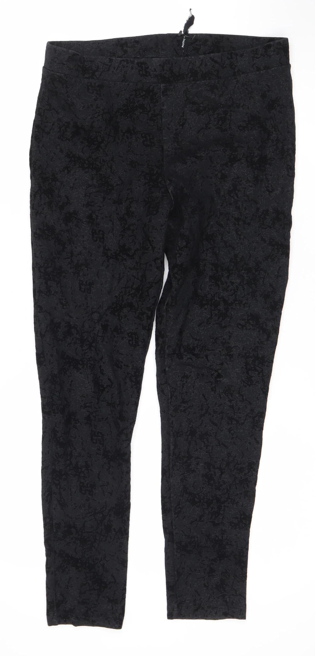 Womens UK Size 12 NEXT  Leggings Black Leggings