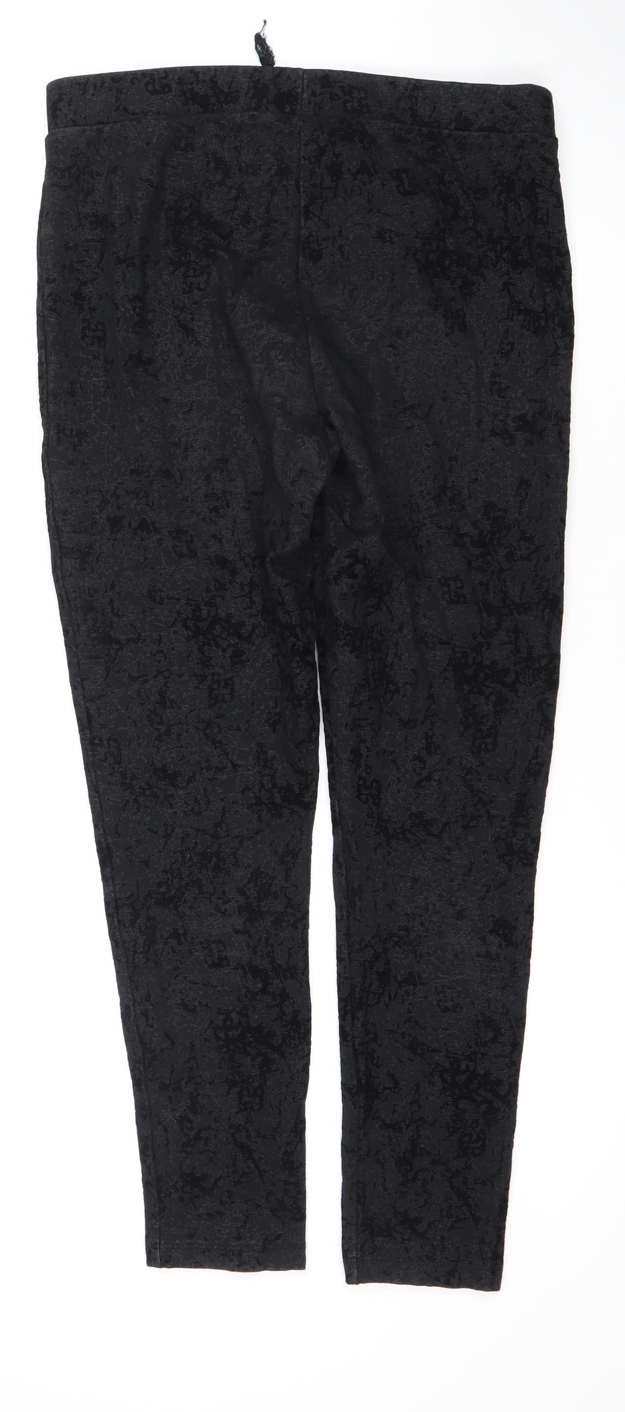 Womens UK Size 12 NEXT  Leggings Black Leggings