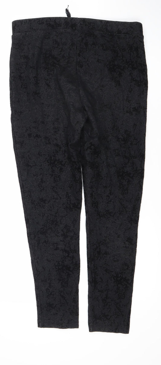 Womens UK Size 12 NEXT  Leggings Black Leggings