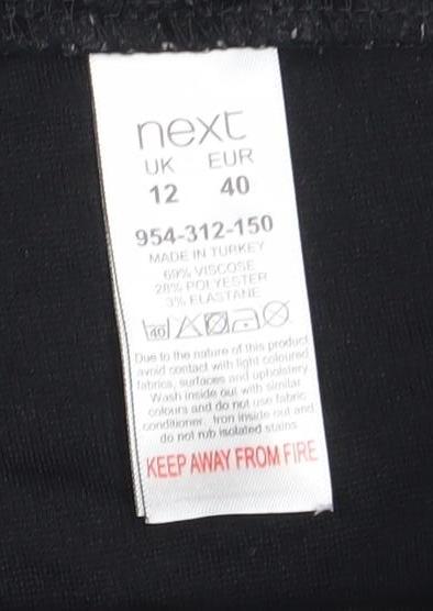 Womens UK Size 12 NEXT  Leggings Black Leggings