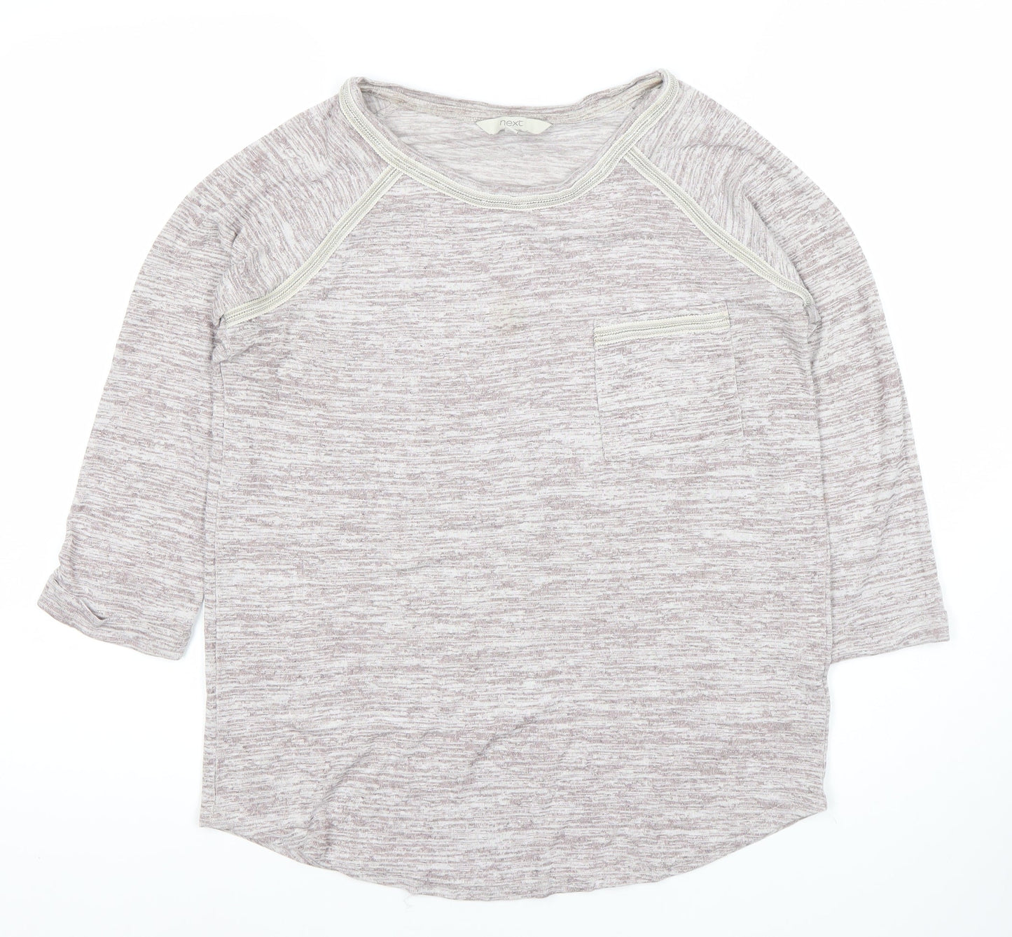 Womens UK Size 10 NEXT Multicoloured Basic T-Shirt