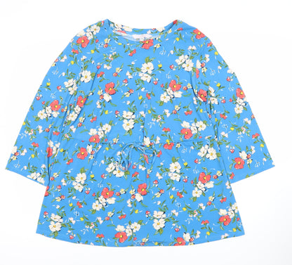 Womens UK Size Size: 12 Julipa Blue Tunic Blouse