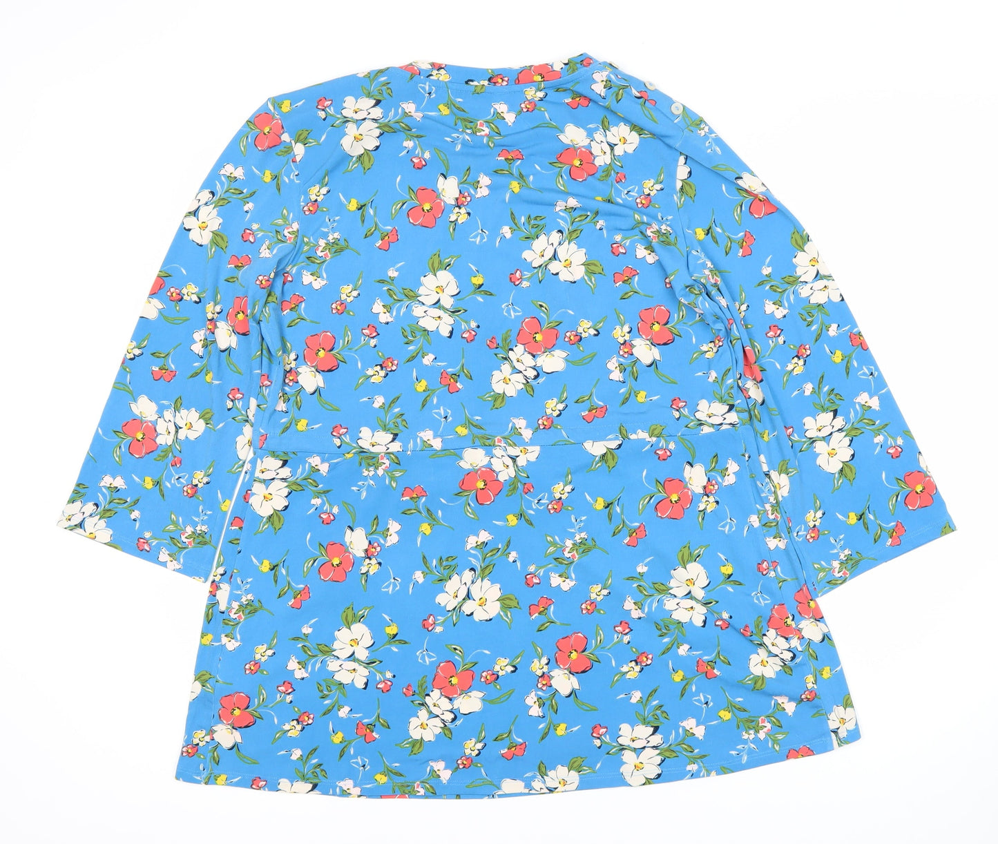 Womens UK Size Size: 12 Julipa Blue Tunic Blouse