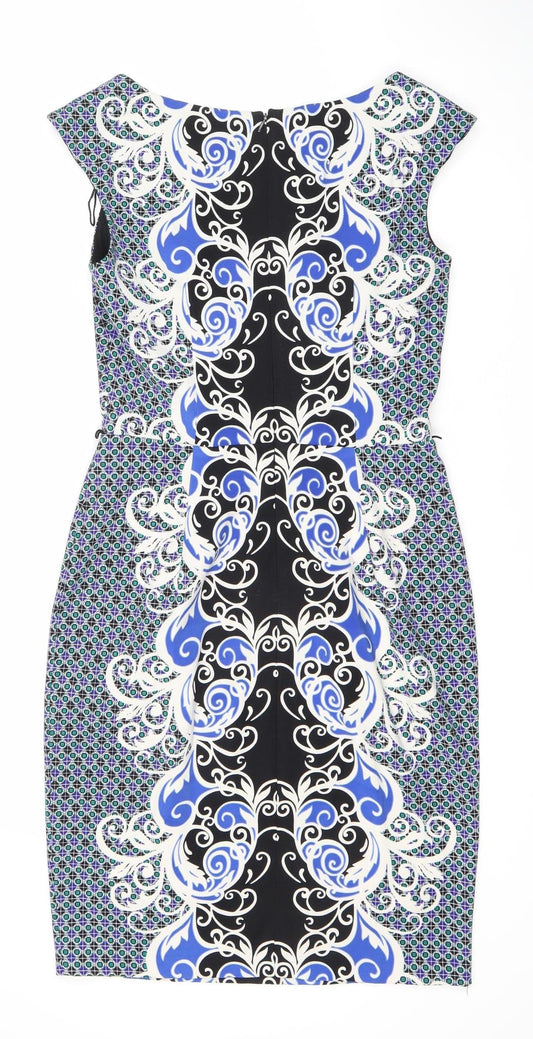 London Times Women's Multicoloured Dress Size 12
