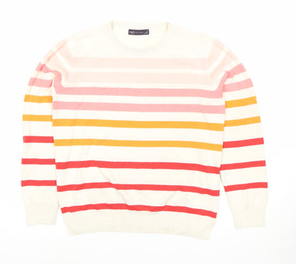 Womens UK Size 12 Marks and Spencer Multicoloured Pullover Jumper