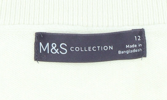 Womens UK Size 12 Marks and Spencer Multicoloured Pullover Jumper