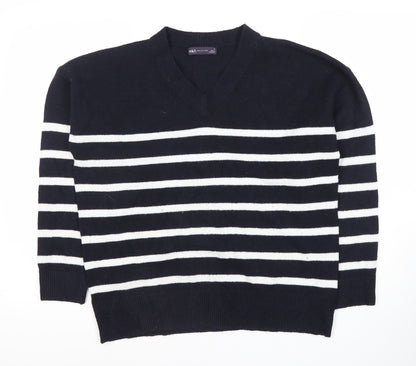 Womens UK Size M Marks and Spencer Blue Pullover Jumper