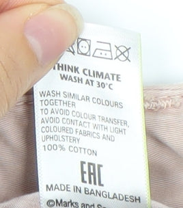 Womens UK Size 14 Marks and Spencer   Pink Trousers
