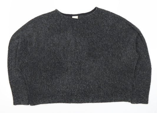 Womens UK Size 12 H&M Grey Pullover Jumper