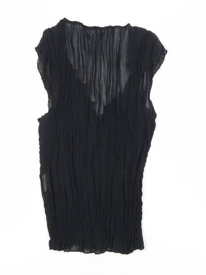 O-N-L-Y Women’s Black Sleeveless Lace Blouse Medium