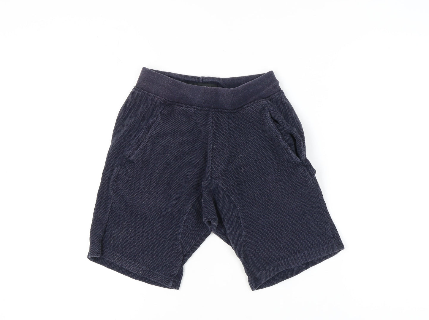 Zara Men's Blue Sweat Shorts S - Casual Summer Essential